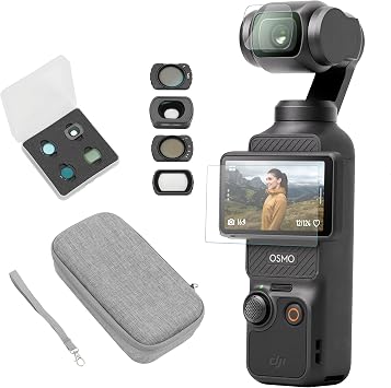 DJI Osmo Pocket 3 Filter Bundle, Vlogging Camera with 1 CMOS & 4K/120fps