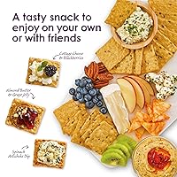 Vista 8 de Crunchmaster Multi-Grain Crackers, Aged White Cheddar, 4 Ounce (Pack of 12)