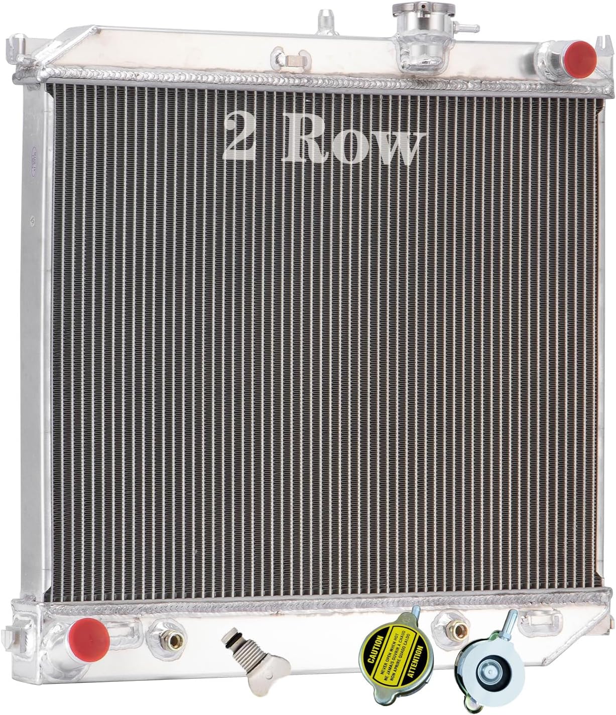 2Row Radiator for 2004-2012 Chevy Colorado GMC Canyon Isuzu i-290 i-370 i-280 i-350 2005 2006 2007 2008 2009 2010 2011 2.8L-3.7L