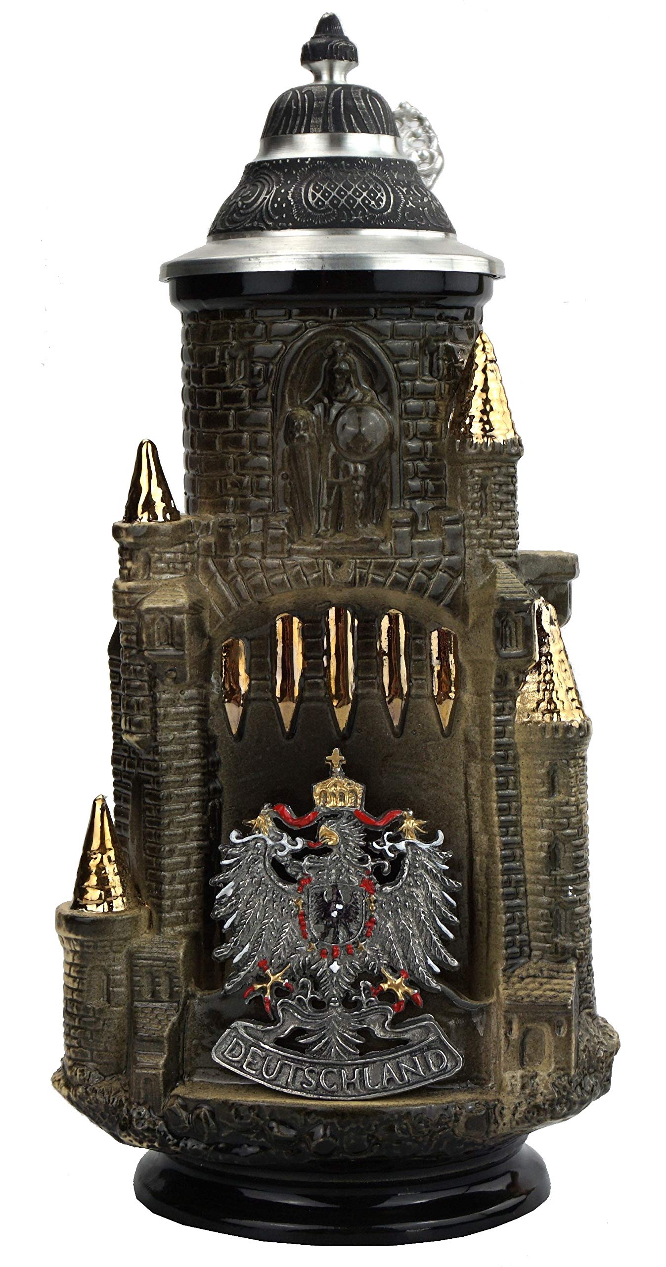 Chope de bière allemande KING 0,3L idée cadeau authentique pour collectionneur