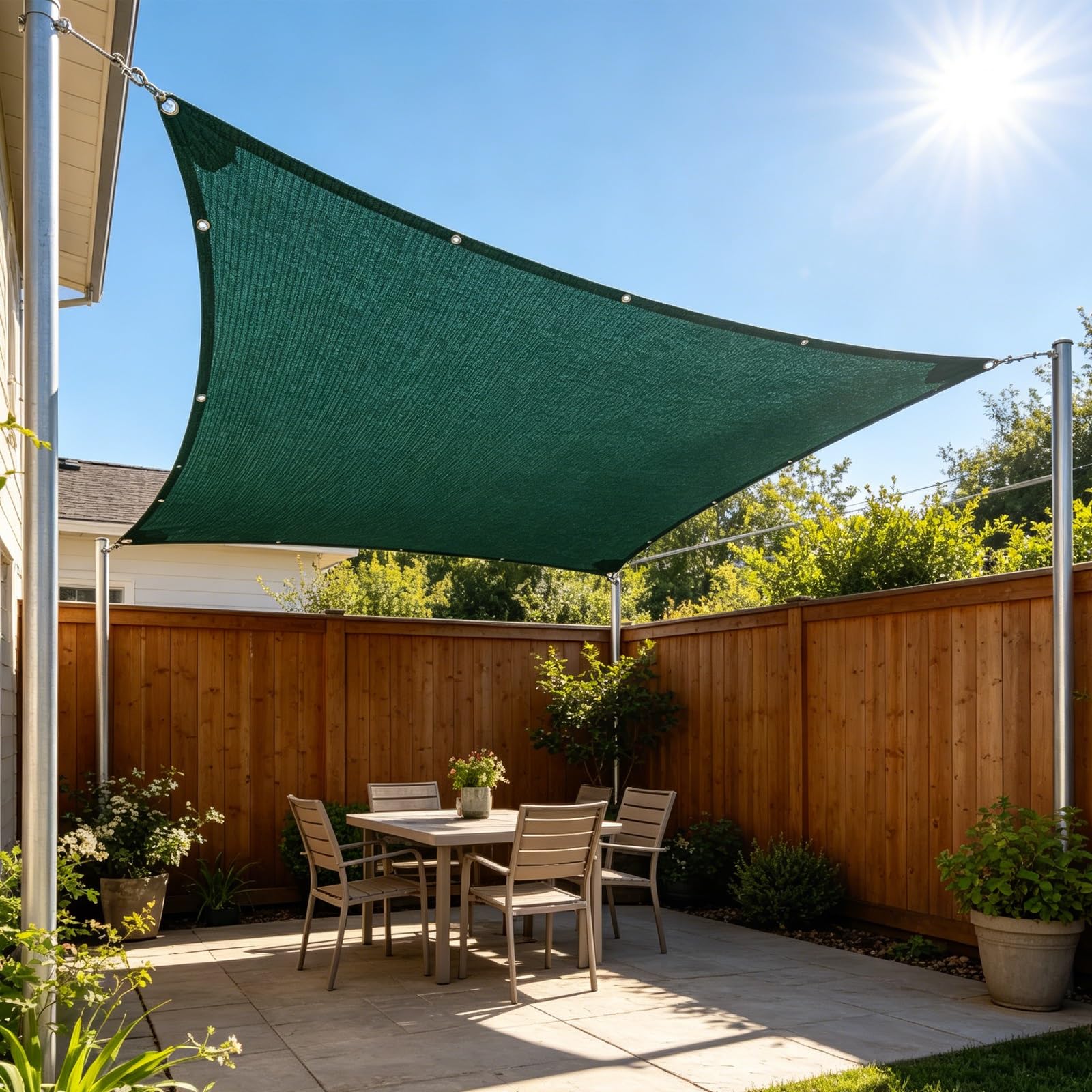 Pare-soleil jardin et balcon pour créer une zone fraîche sur le patio