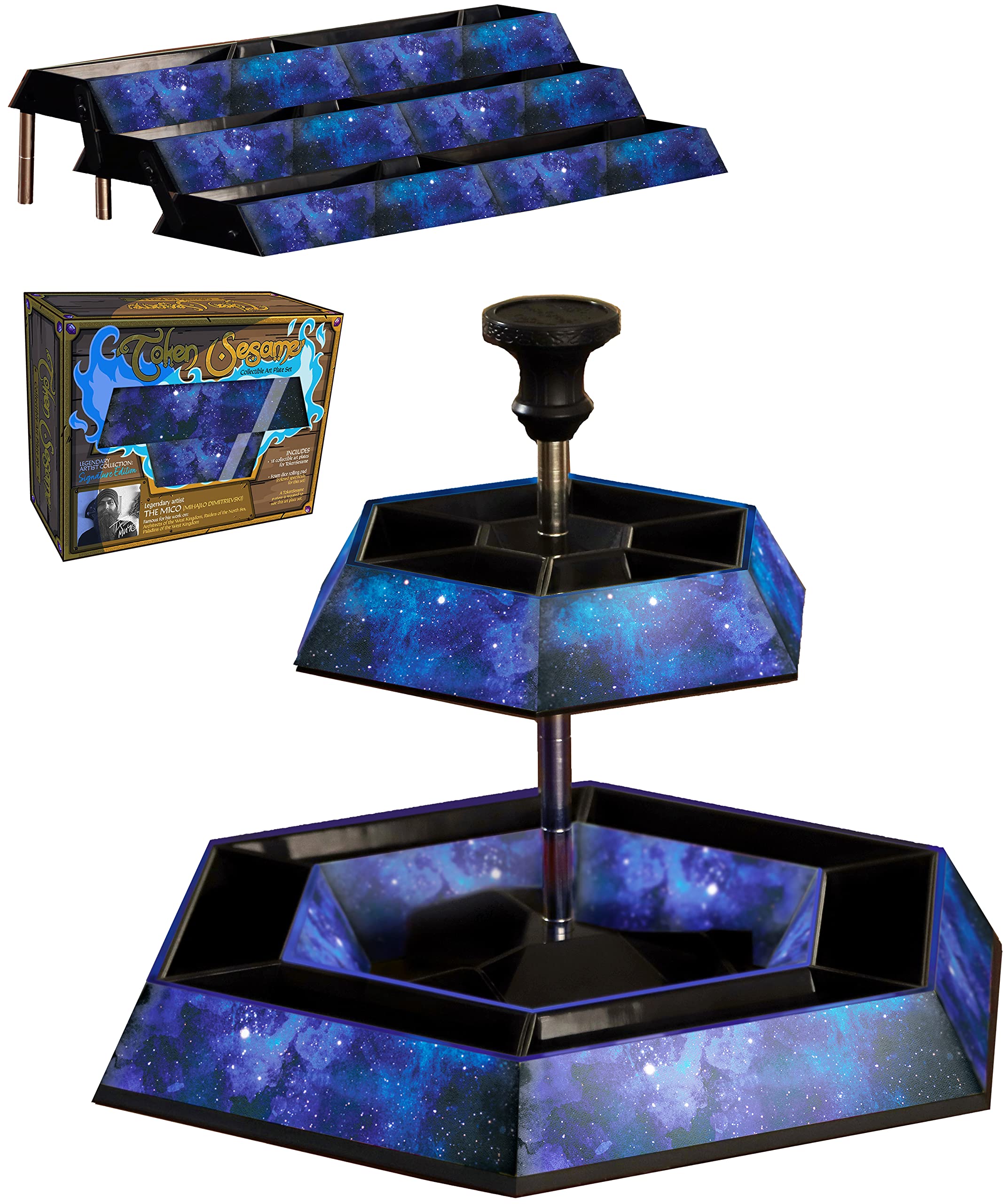 Token Sesame - Modular Board Game bit Organizer (Depths of Space by Peter Wocken)