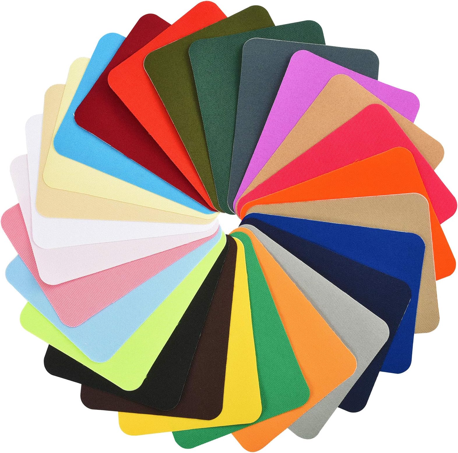 29Pcs Fabric Ironon Patches, Repair Patches for Clothing, Repair Patches Kits, Premium Ironon