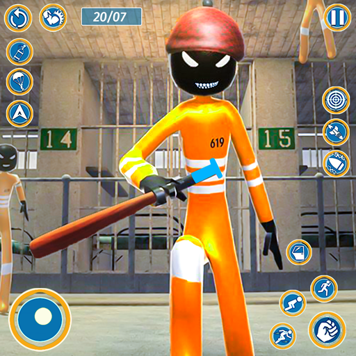 Stickman Prison Jailbreak Survival 3D - Escape Mission Challenge