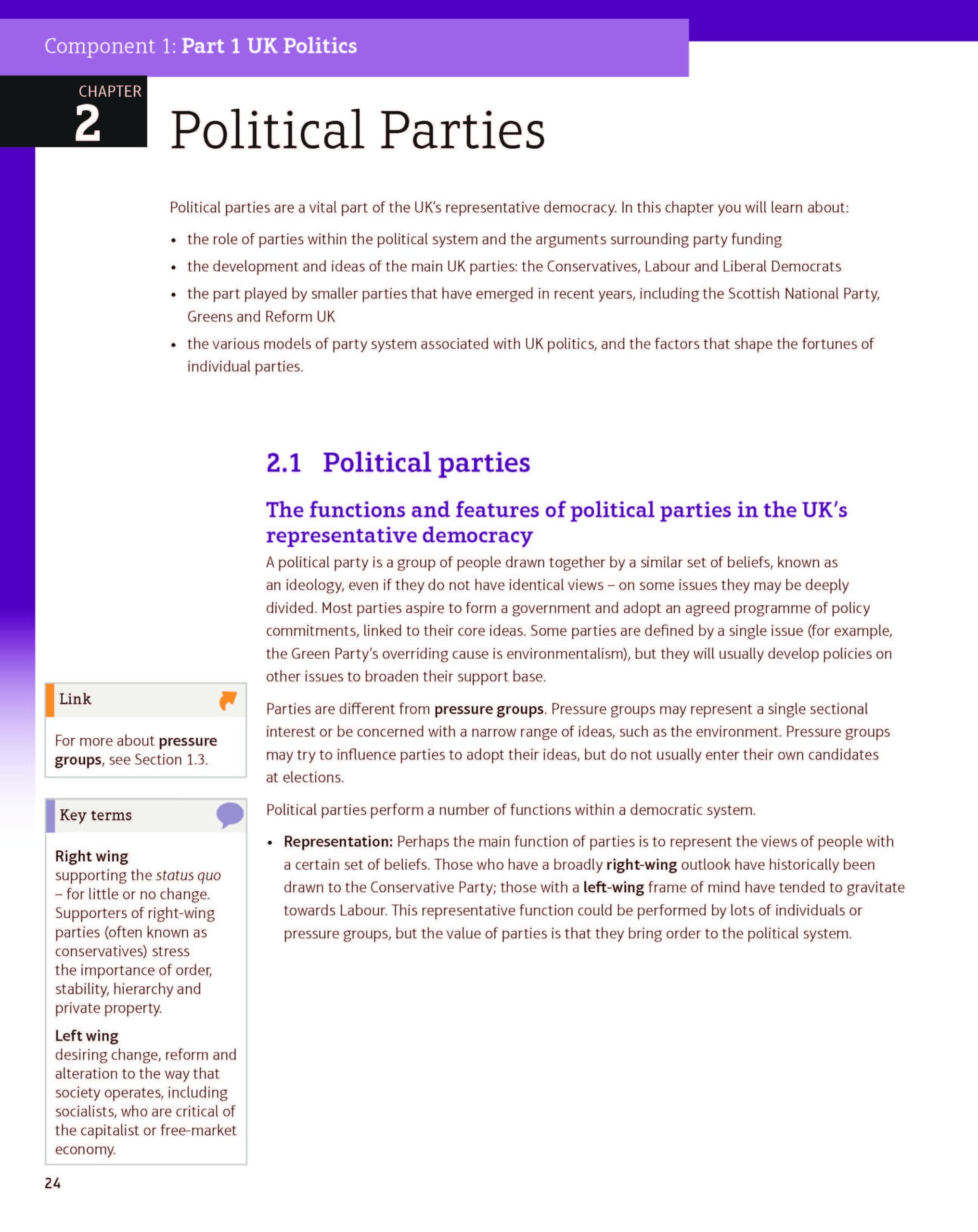 Pearson Edexcel GCE Politics AS and A-level Student Book 2nd Edition