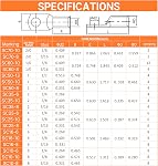Kuject 220PCS Embouts de Câbles de Batterie 2/0 1/0 1 2 4 6 8 AWG, 110PCS Kit de Lugs en Cuivre Robustes, Connecteurs de Câbles de Batterie avec 110PCS Tubes Thermorétractables 3:1