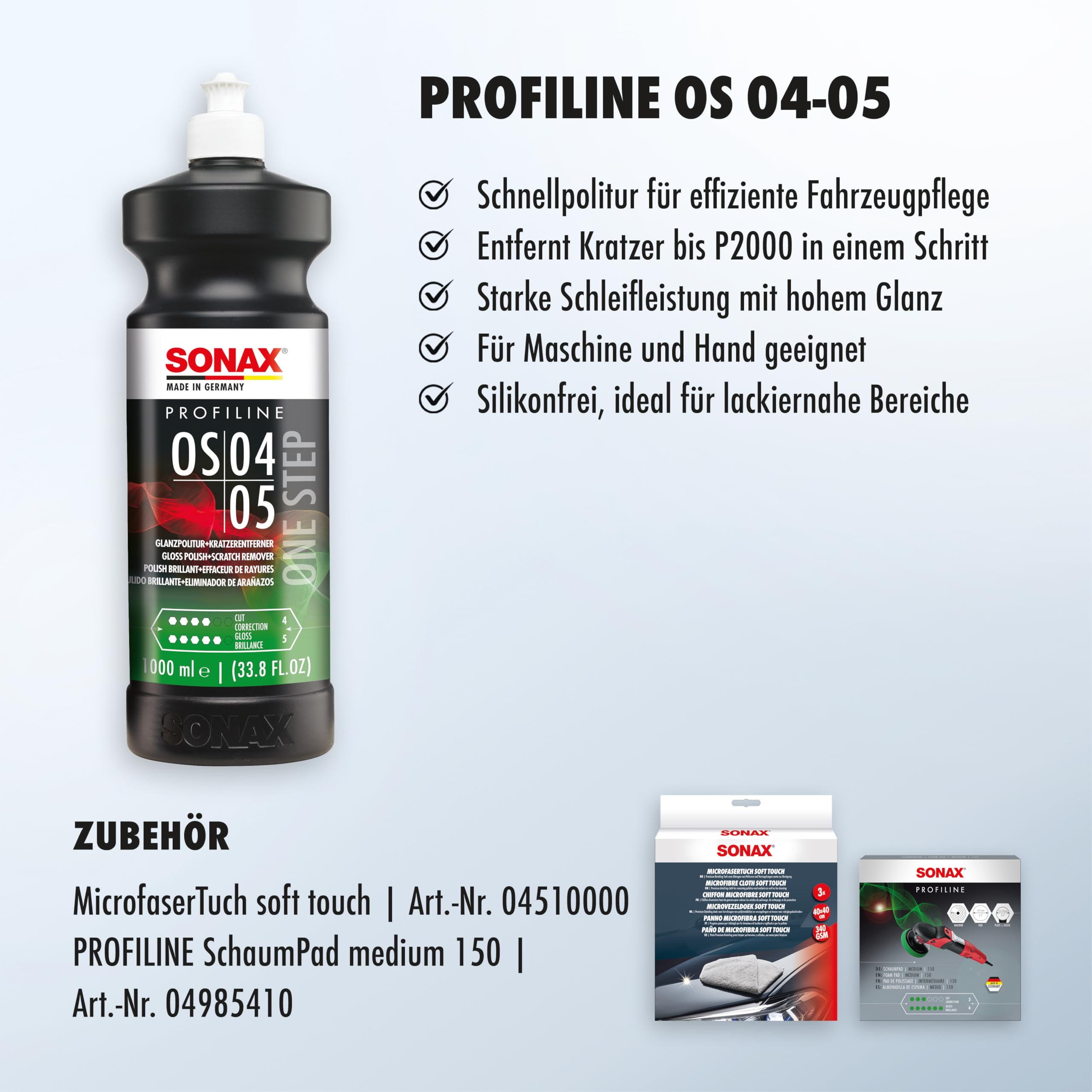 SONAX PROFILINE OS 04-05 (1 Liter)