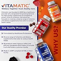 Vista 6 de Vitamatic Melatonin 20mg Gummies for Adults, 30 Servings - 60 Count - Non-Habit Forming Supplement
