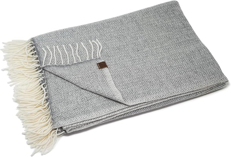 Signature - 100% Cashmere - Blanket Throw - Stone HB