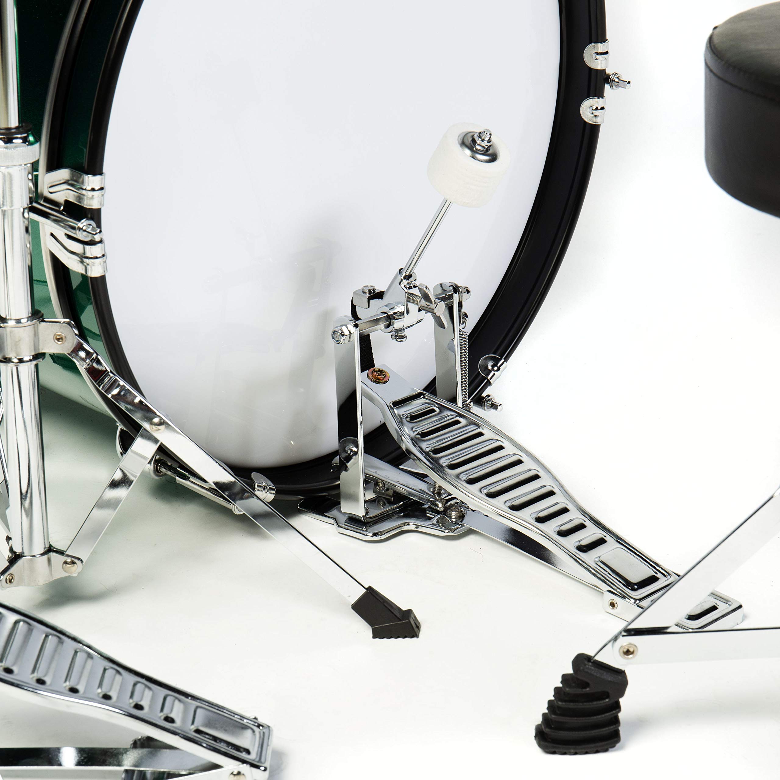 Fame JBJ1042H "Luis" 3-Piece Drum-Kit (Green) - Batteria set