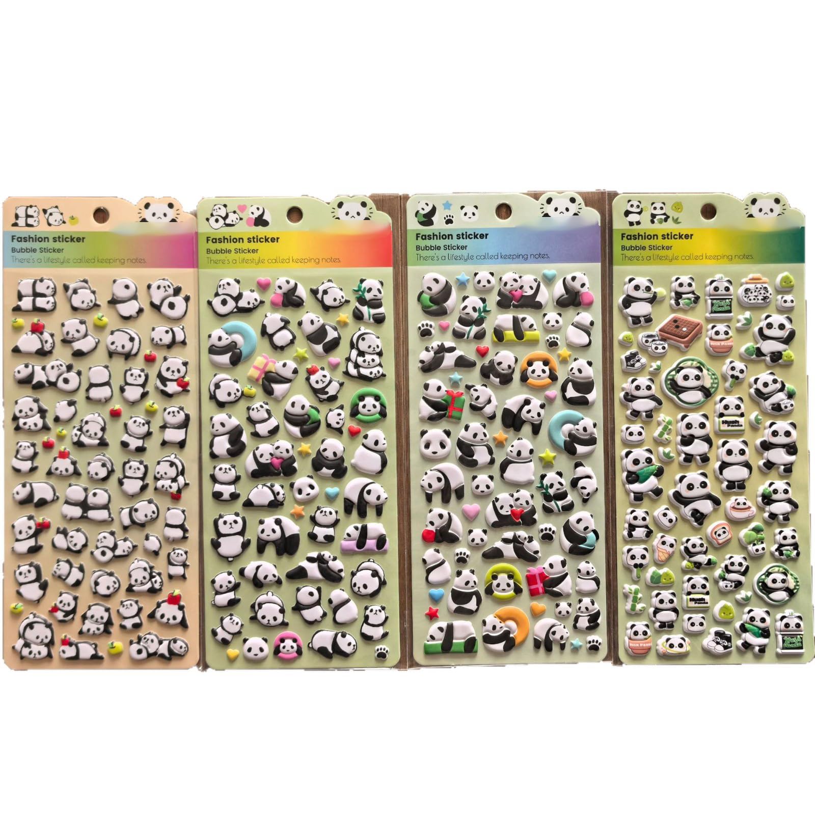 Puffier Sticker Adorable Decorative Stickers Scrapbooking Journal Notebook Phone Case for Scrapbooks for Scrapbooking