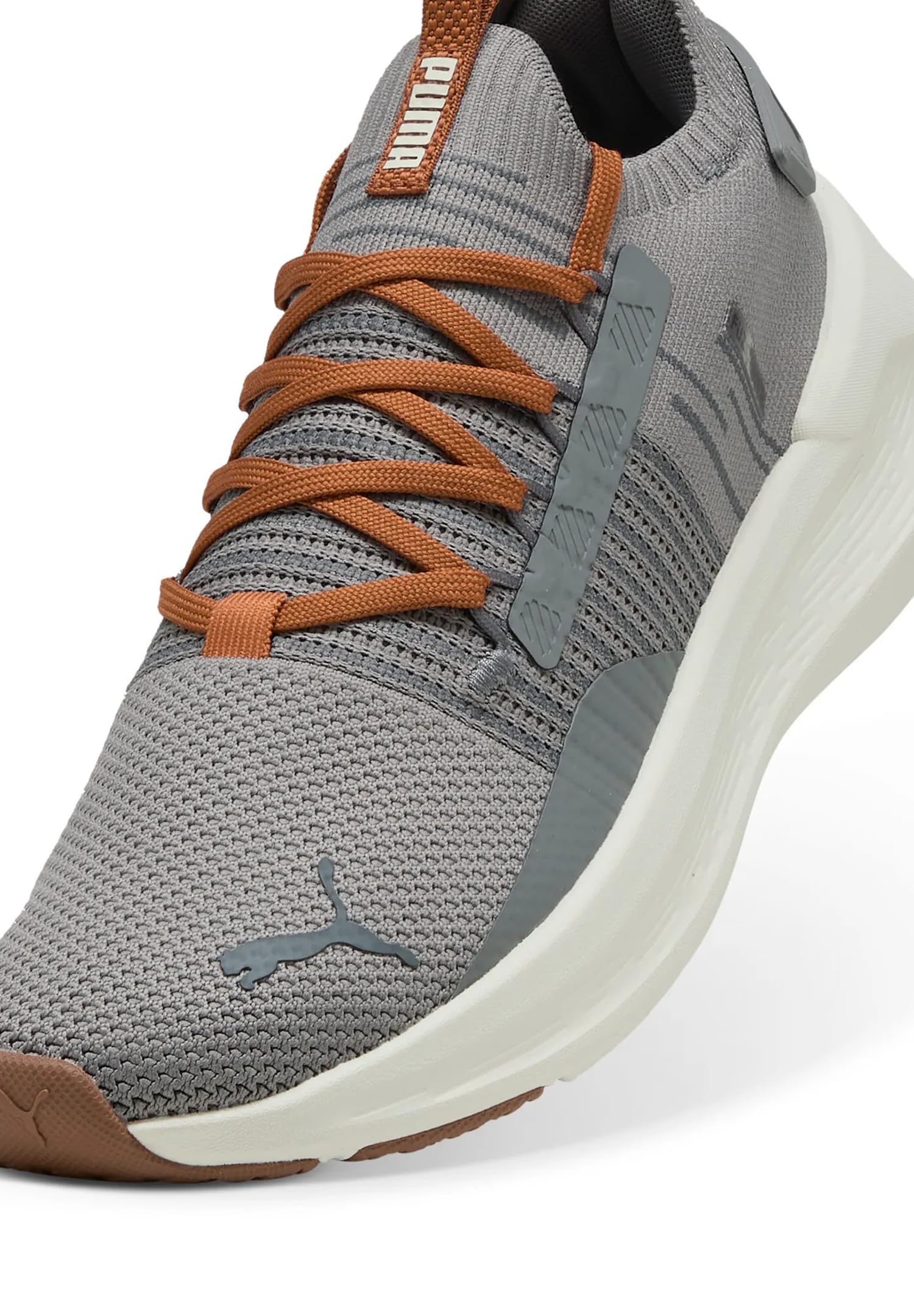 Puma Herren Softride Symmetry Fuzion Running ShoesPUMA Herren Softride Symmetry Fuzion Laufschuhe, Desert Dust-Alpine Snow-Olive, 43.5