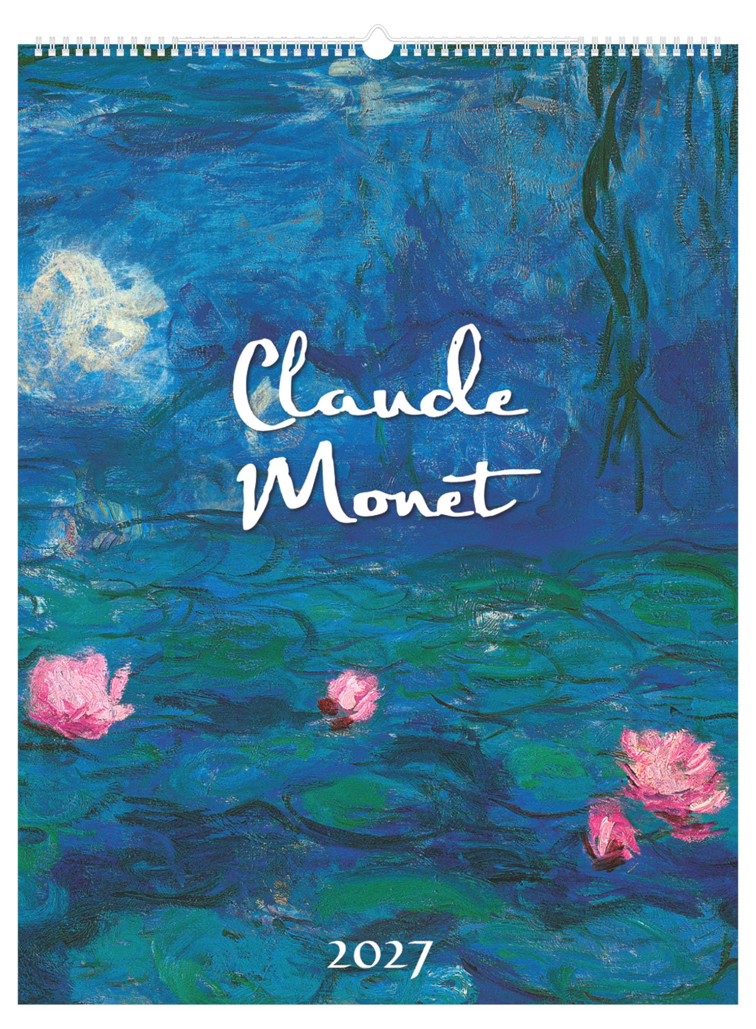 Claude Monet 2027: Kunstkalender 42x56 cm mit Meisterwerken des Impressionismus und sprachneutralem Kalendarium
