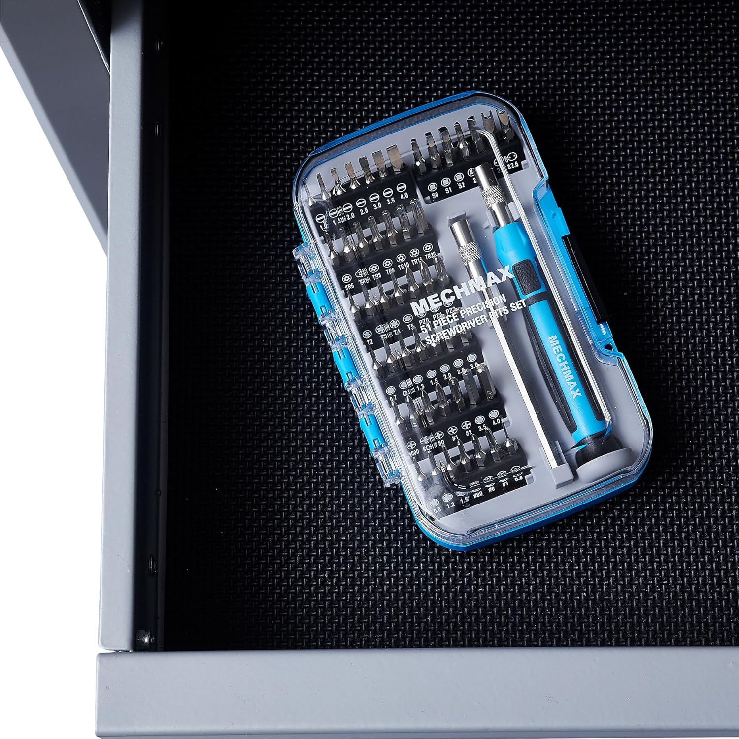 51-Piece MECHMAX Magnetic Precision Screwdriver Set - Electronics Repair Tool Kit with Security Star, Pentalobe Bits for iPhone, MacBook, PS5, Switch, Laptop, Glasses & Watch - Image 9