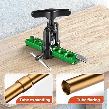 Amazon.com: Bonvoisin 2 in 1 Flaring and Swaging Tool 1/4”-3