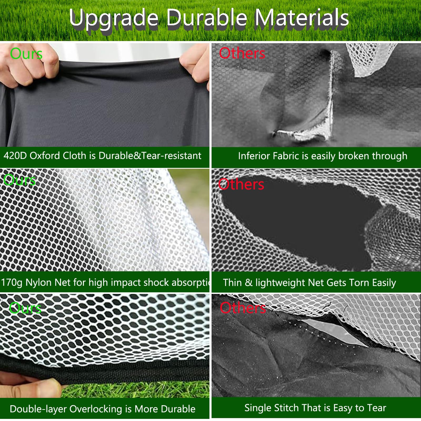 Amazon.co.jp: ゴルフネット - 10x7フィート ゴルフ練習ネット ゴルフ