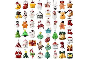 100 Pieces Christmas Mini Ornaments: Festive and Enchanting Holiday Decorations