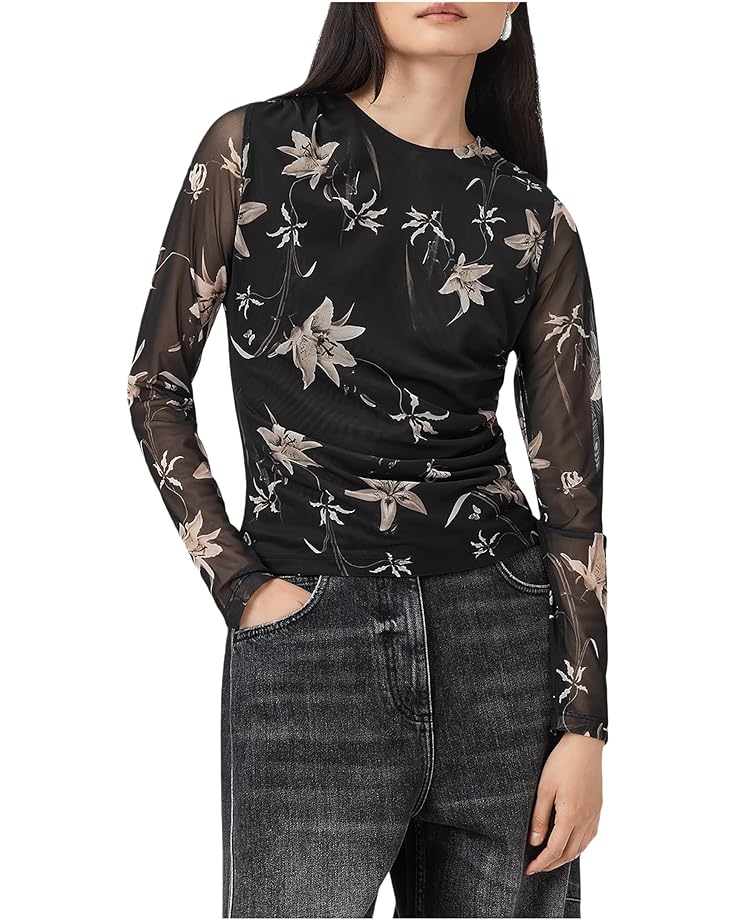 AllSaints Caia Mesh Top - Main View