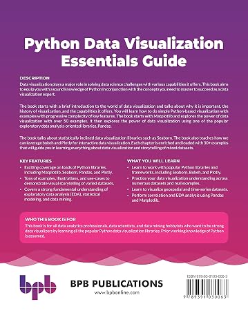 Python Data Visualization Essential Guide: A Quick Guide to Get Yourself Secured and Protected from Digital Threats, Social Media Risks, and Cyber Criminals (English Edition)