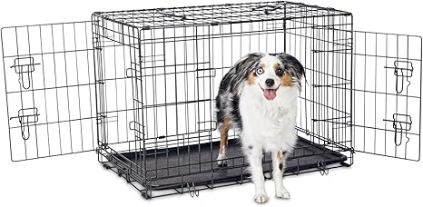 2 door medium dog crate Clearance