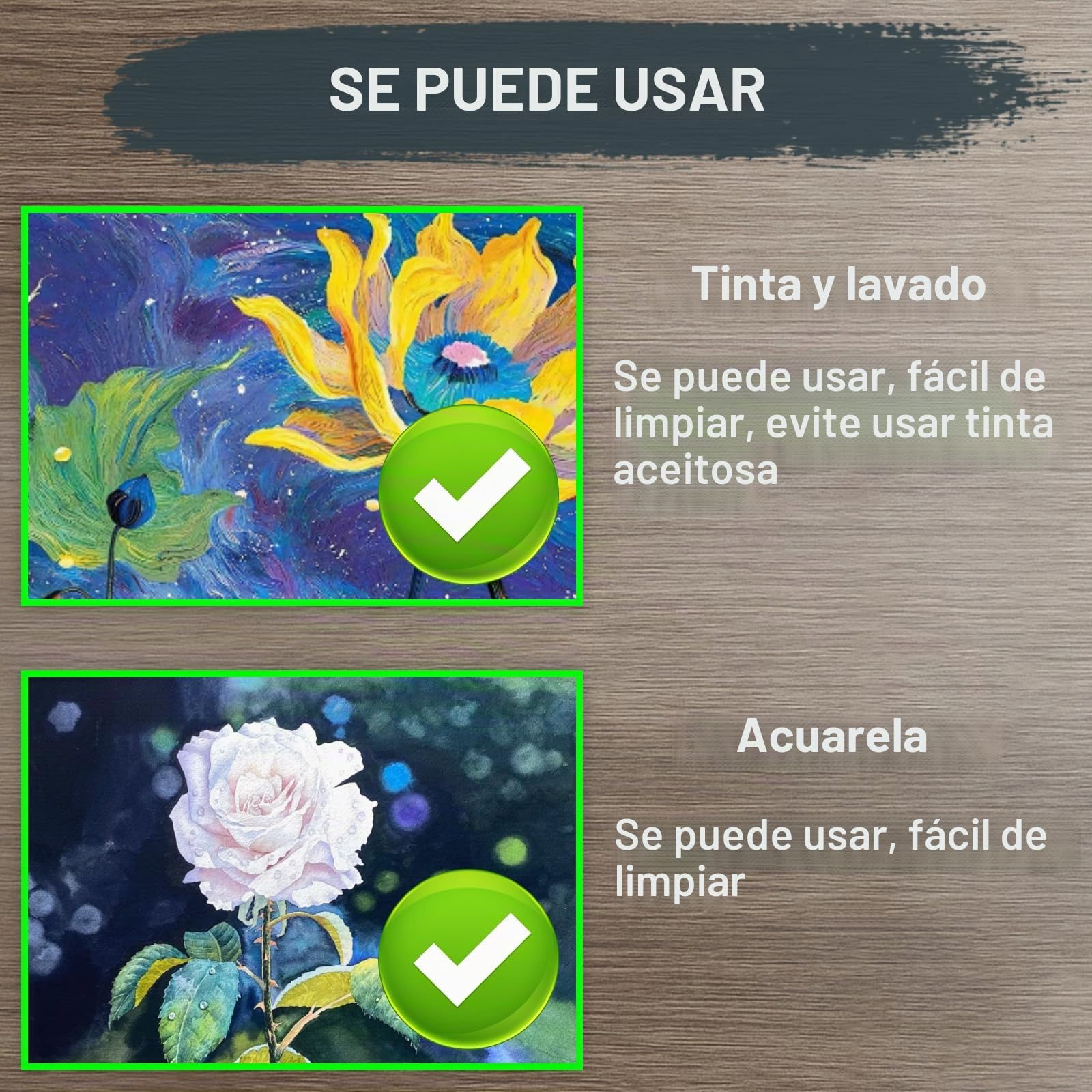 Kit de impresión de gel de 12,7 x 17,8 cm, con impresión de gel, rodillo de goma, pinturas de acuarela, plantillas, papel de impresión, rodillos y baren, adecuado para hacer tarjetas, artes
