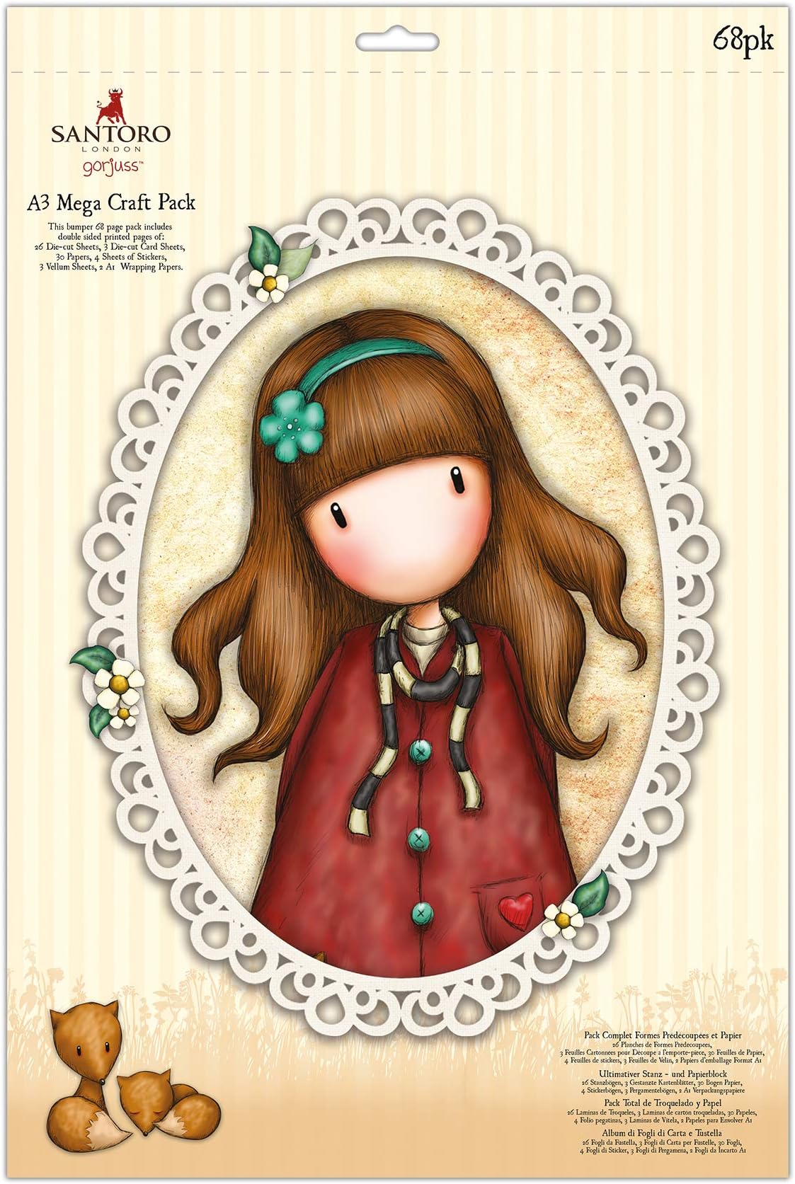A3 Mega Craft Pack (68pk) - Santoro