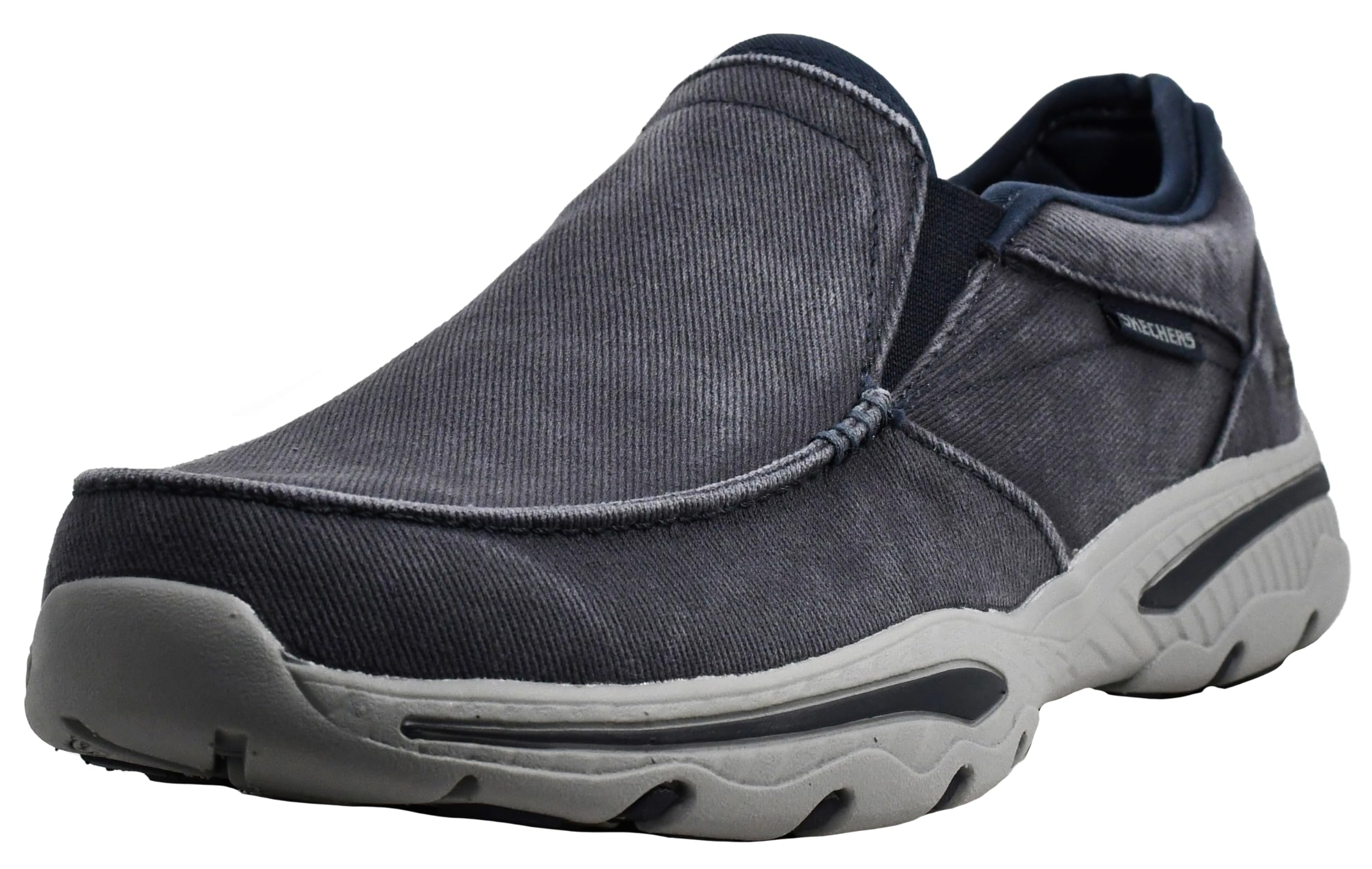 Skechers Relaxed Fit-creston-moseco mens Moccasin 42.5 EU Navy