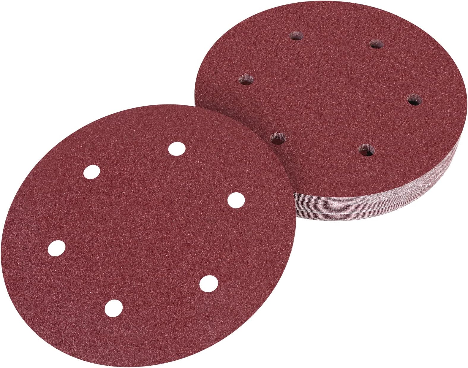225mm Sanding Discs 120 Grit Sandpaper, 30Pcs 9 Inch Hook and Loop