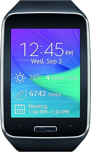Miniatura 2 de Prueba el reloj inteligente Samsung Gear S color blanco de 4 GB Verizon Wireless