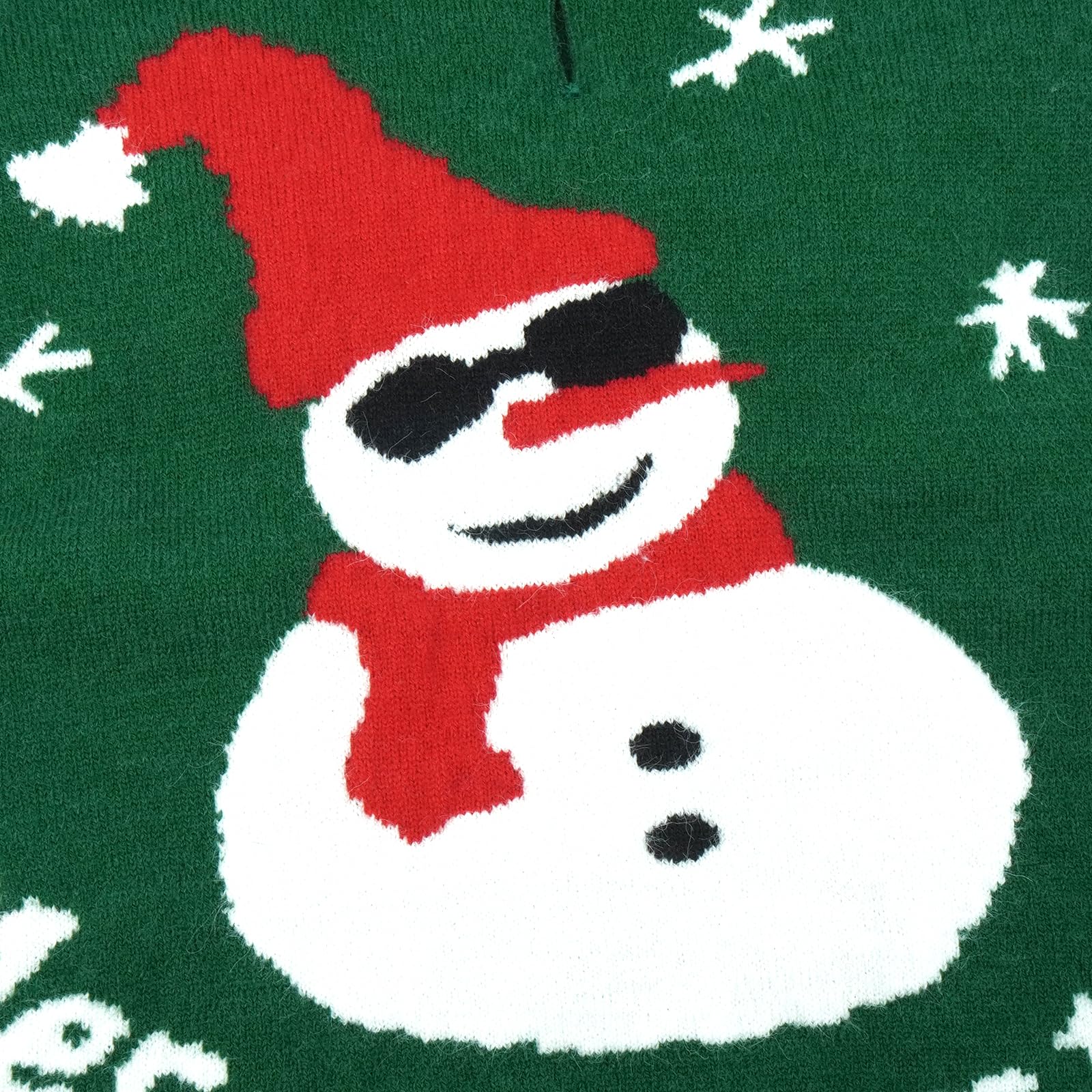 Hjumarayan Dog Christmas Jumper, Cosy Snowman Jumper Small - Image 2