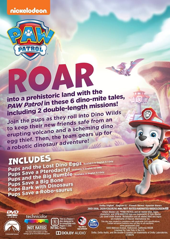 Amazon.co.jp: PAW Patrol: Dino Rescue [DVD] : Linda Hunt, LL