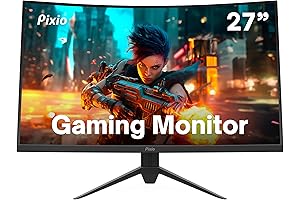 Pixio PXC277: Immersive Curved Gaming Experience with Fast Refresh Rate