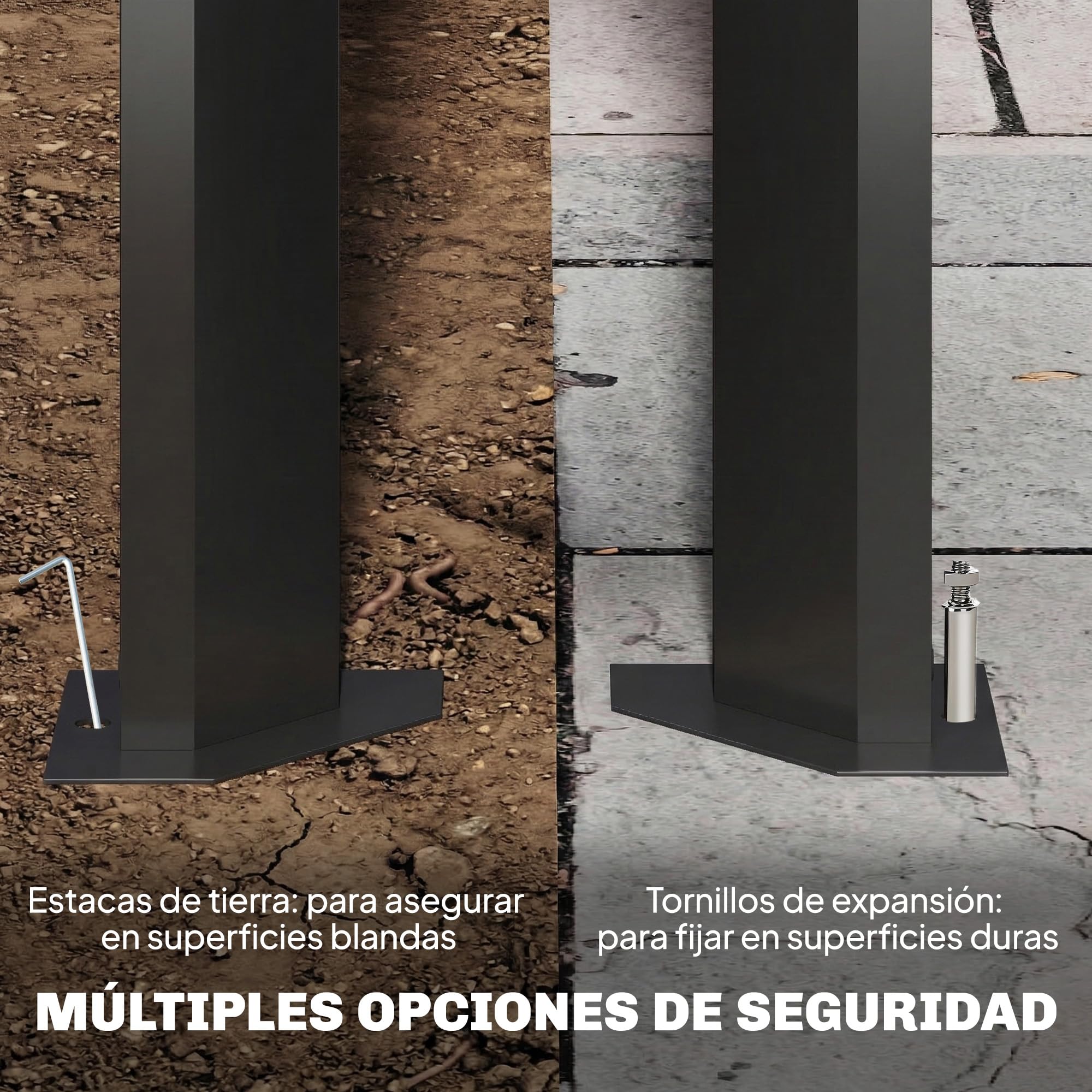 Outsunny Pérgola de Jardín 3x4 m, Cenador de Jardín con Techo de Lamas Orientables, Estructura de Metal, Protección UPF50+, Pabellón para Exterior, Patio, Terraza, Gris Oscuro — view 5