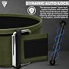 RDX Weight Lifting Belt - AUTO LOCK 4” Premium Adjustable Gym Belt for Olympic Cross Training - Support for Men Women Functional Fitness Workout - WOD Powerlifting Bodybuilding Weightlifting Deadlift