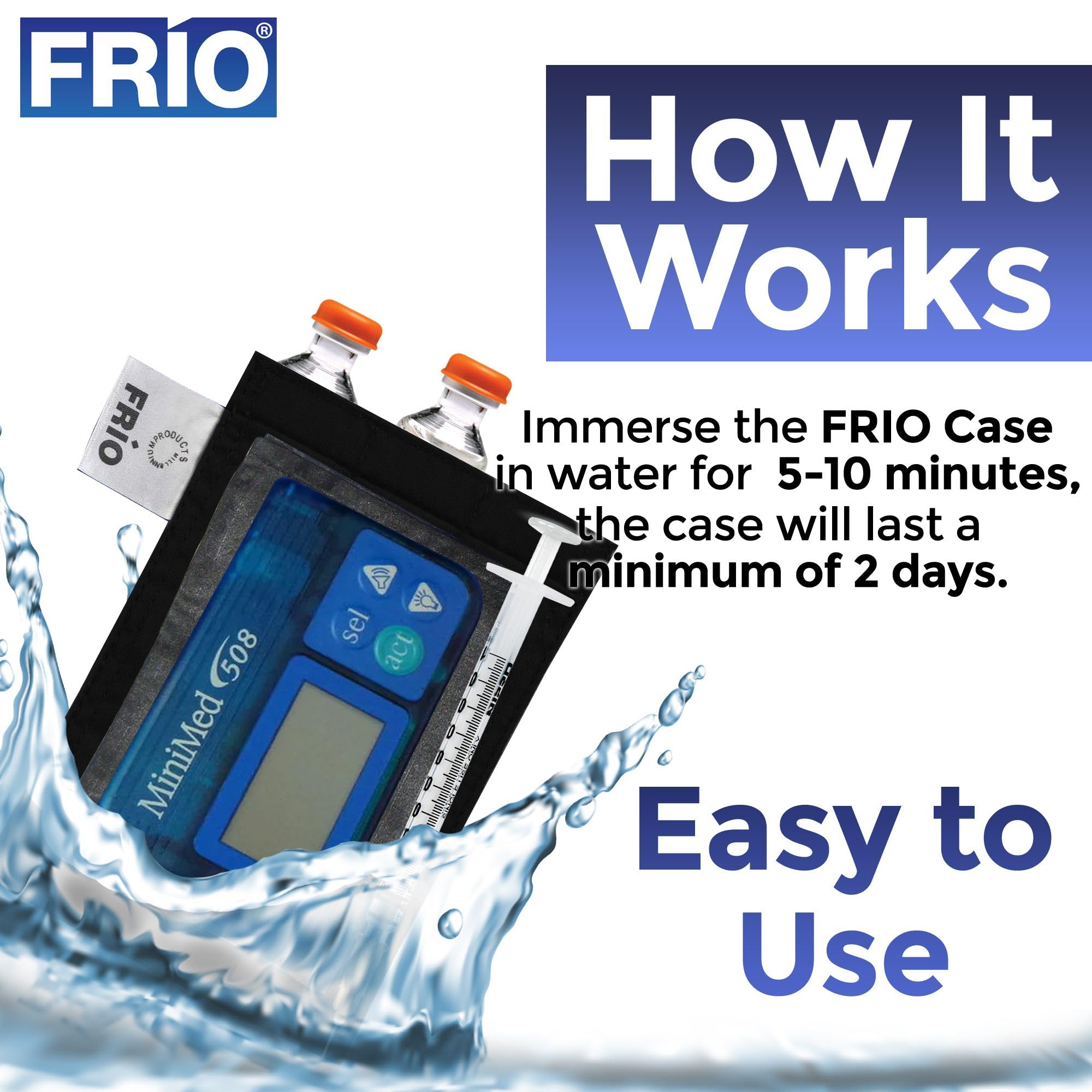 Frio Pump Insulin Cooling Pump Wallet - Medication Cooler - Diabetic Travel Case product thumbnail 5