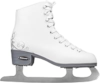 Vista 7 de Bladerunner Ice by Rollerblade Allure - Patines artísticos para mujer, color blanco, patines de hielo