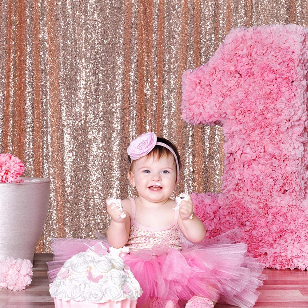 Sequin Backdrop 183x243cm Iridescent Shinny Sequin Photography Backdrop Party Prom Wedding Youtobe Banquet Photo Background (6x8 feet) — view 96