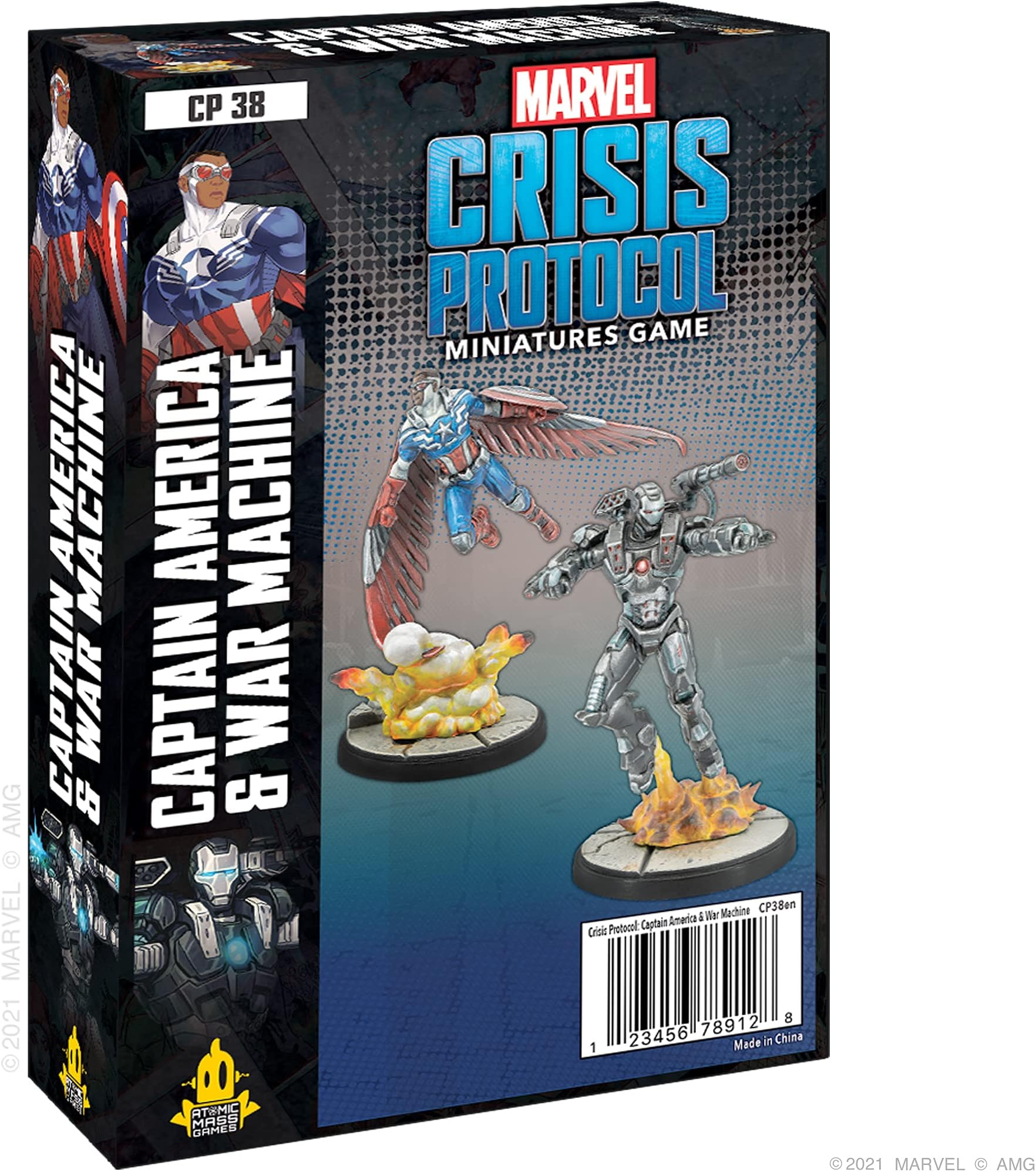 Atomic Mass Games MARVEL: Crisis Protocol - Captain America and War Machine