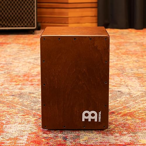 Vista 21 de Jam Cajon - Caja de tambor con caja y tono bajo para música acústica, fabricado en Europa, madera de abedul báltico, toca con tus manos, 2 años