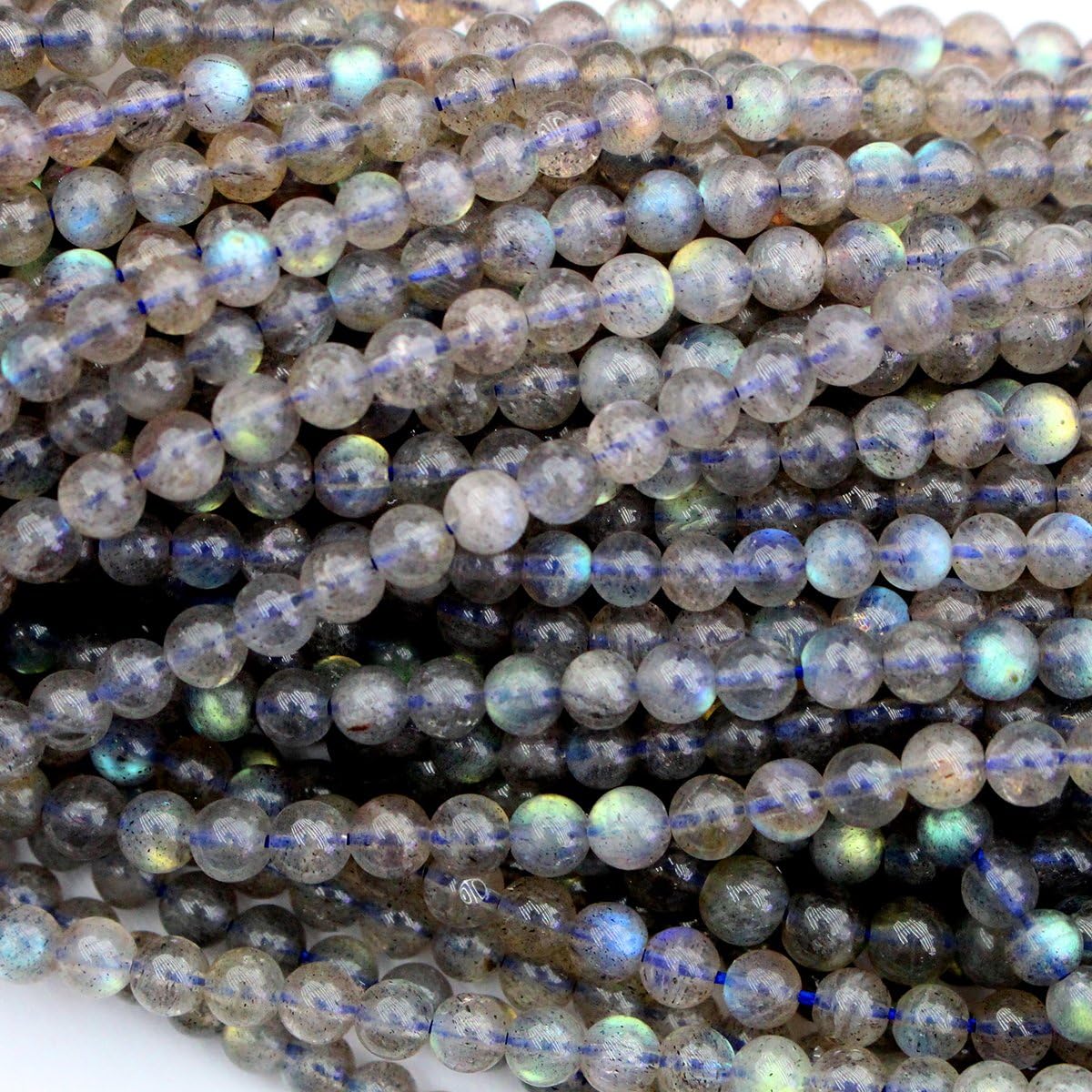 Natural Labradorite Round Jewerlry Making Gemstone Beads