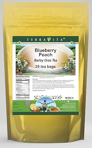 Té Orzo de cebada de durazno arándano (25 bolsas de té, ZIN 562246)