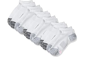 6-Pack Women's No Sweat Socks | Breathable, Moisture Wicking, Cushioned, Anti-Odor