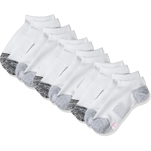 Hanes Women's Socks, Lightweight Breathable Socks, No Show and Super No Show, 6-Pack
