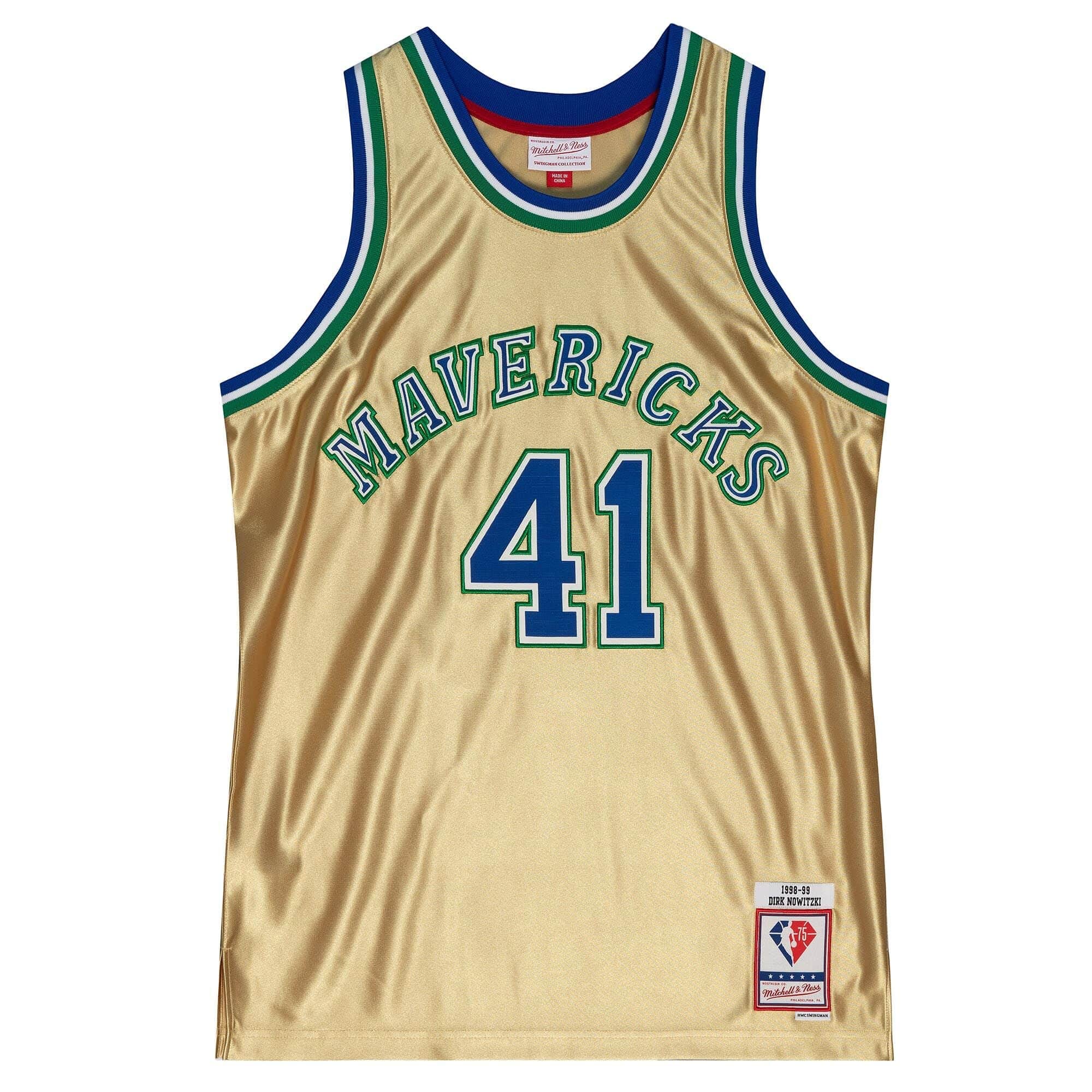 mavs 75th anniversary jersey