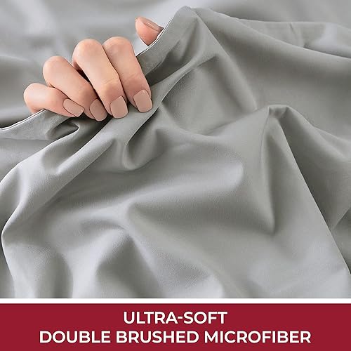 Miniatura 7 de Mellanni Juego de sábanas + 2 fundas de almohada Bundle&Save - Sábanas y fundas de almohada de lujo para hotel - El paquete incluye 4 juego de