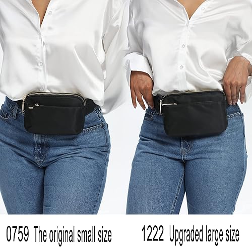 Miniatura 7 de UTO Riñonera cruzada para mujer, a la moda, cinturón, pecho, cintura, cadera, para ir de compras al aire libre, viajes, senderismo