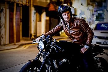 Amazon.co.jp: Motorcycle Riding Goggles – ブラックレザーwith
