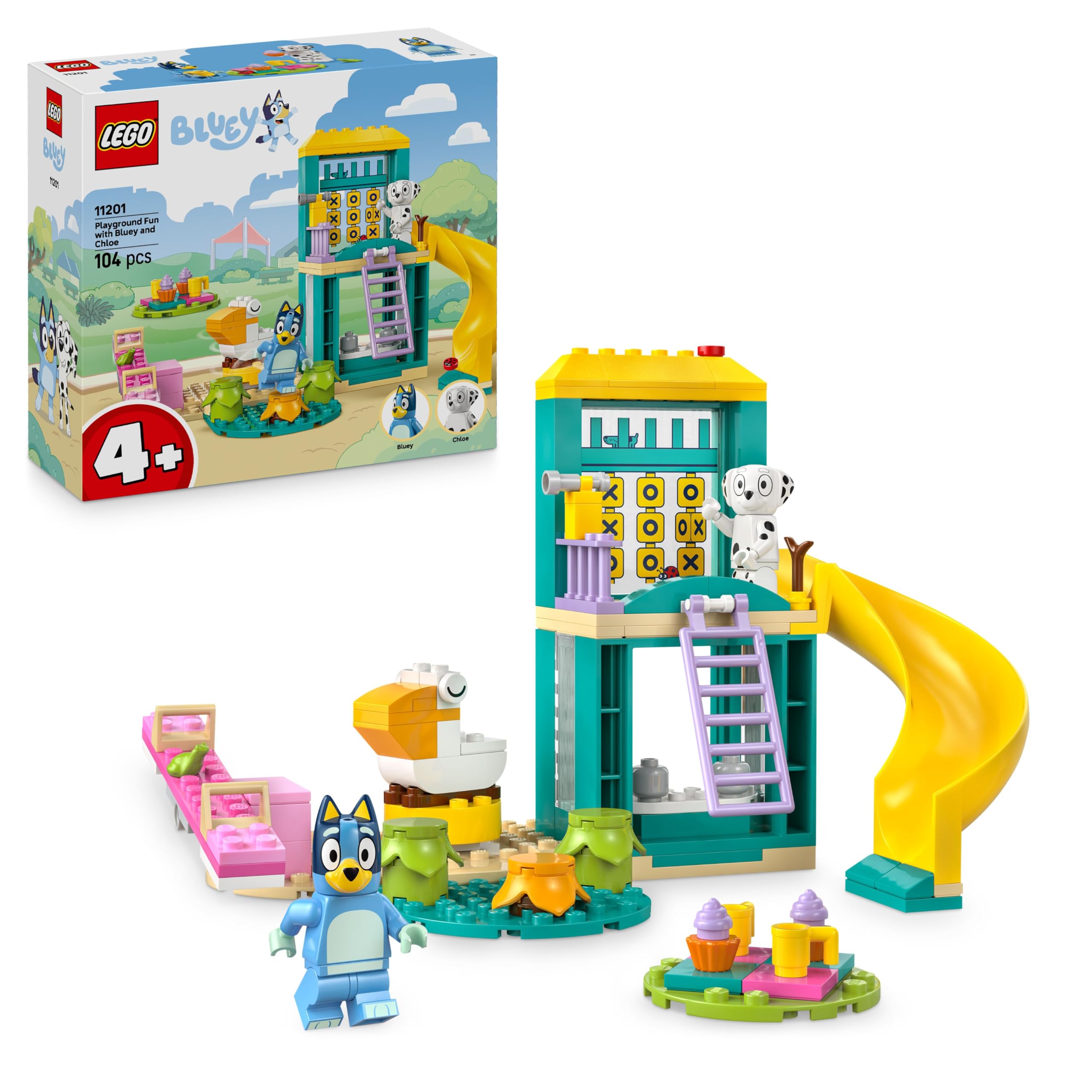 LEGO 4plus Berry 2025 (11201). Divertimento al parco giochi di Bl...
