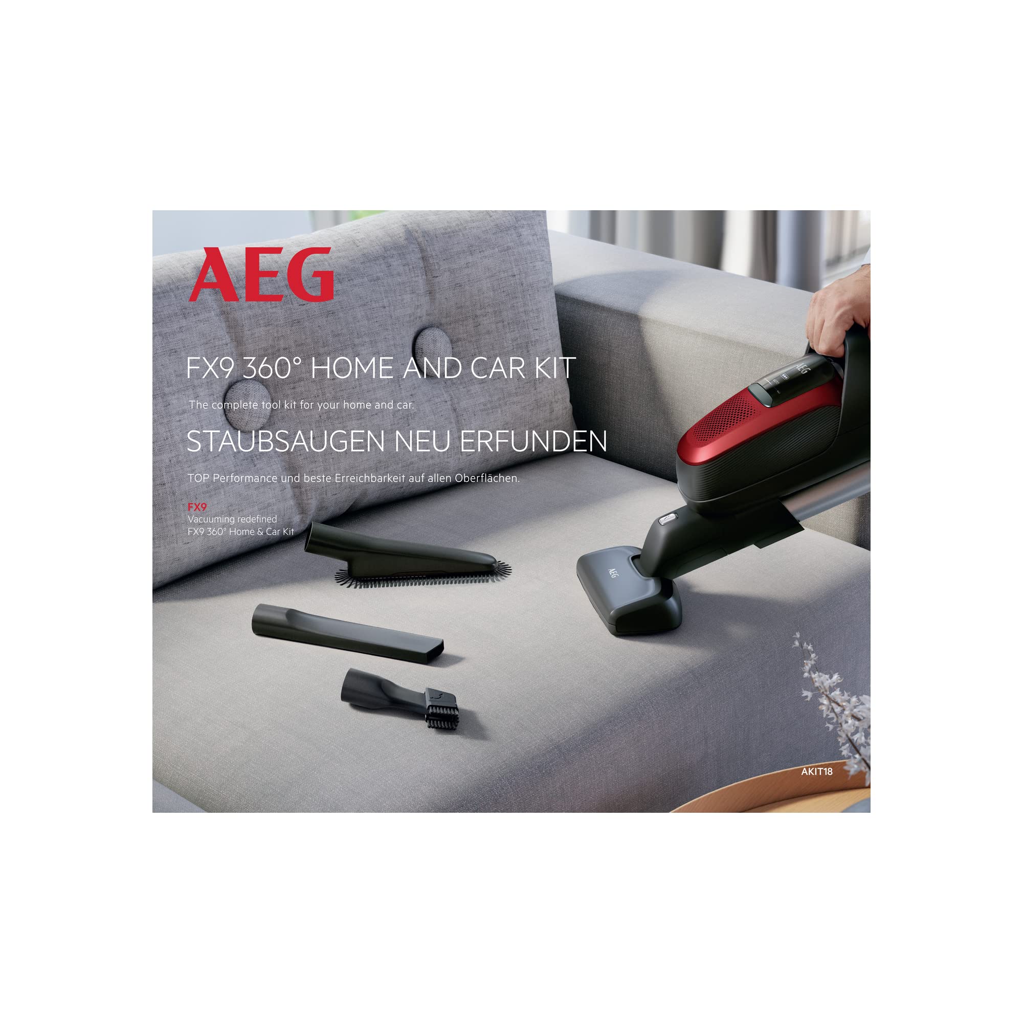 AEG FX9 zestaw domowy i samochodowy, AKIT18