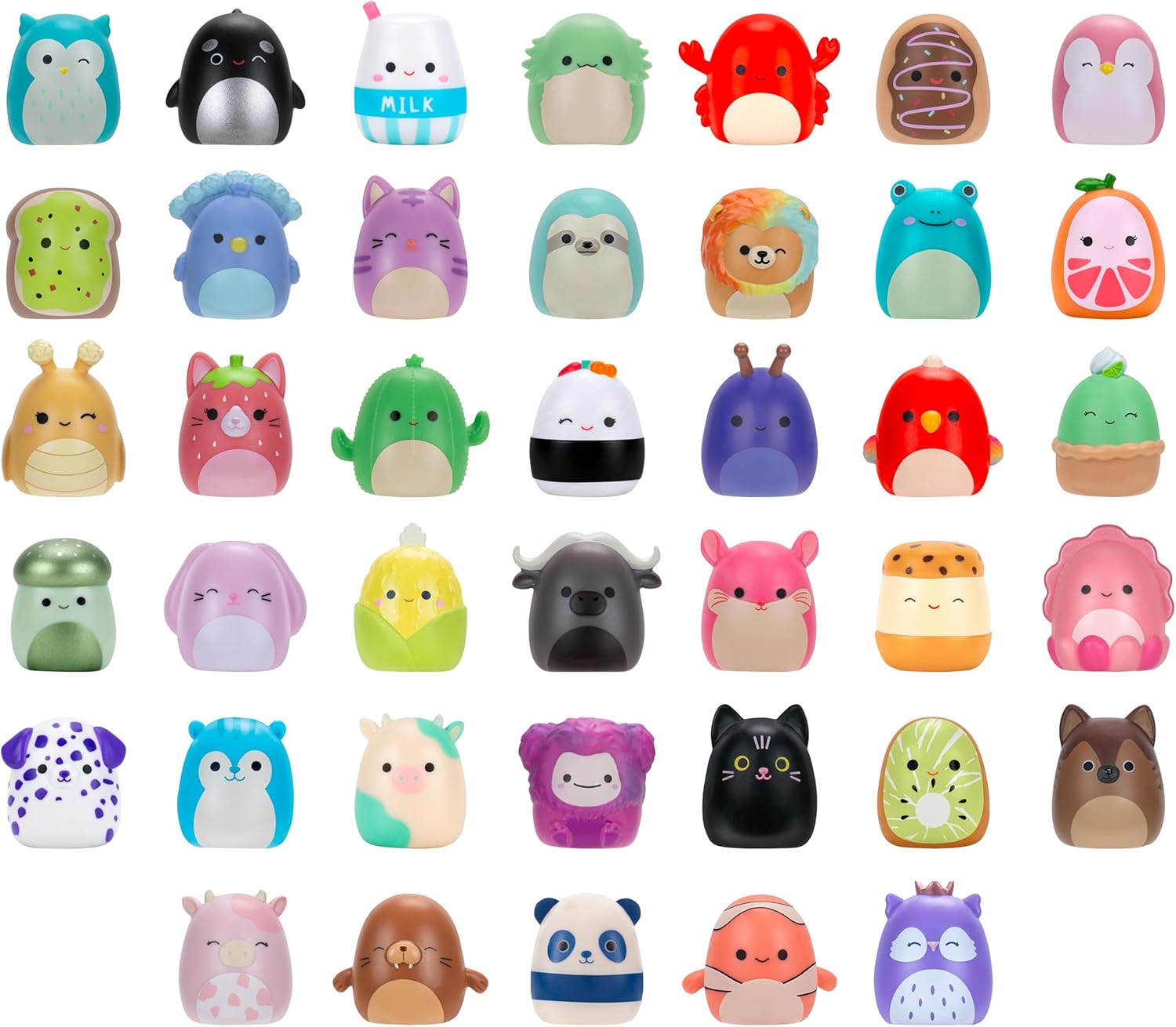 Squish-a-longs Multipack – Includes 2 Clip-a-Longs and 40 Mini-Squish